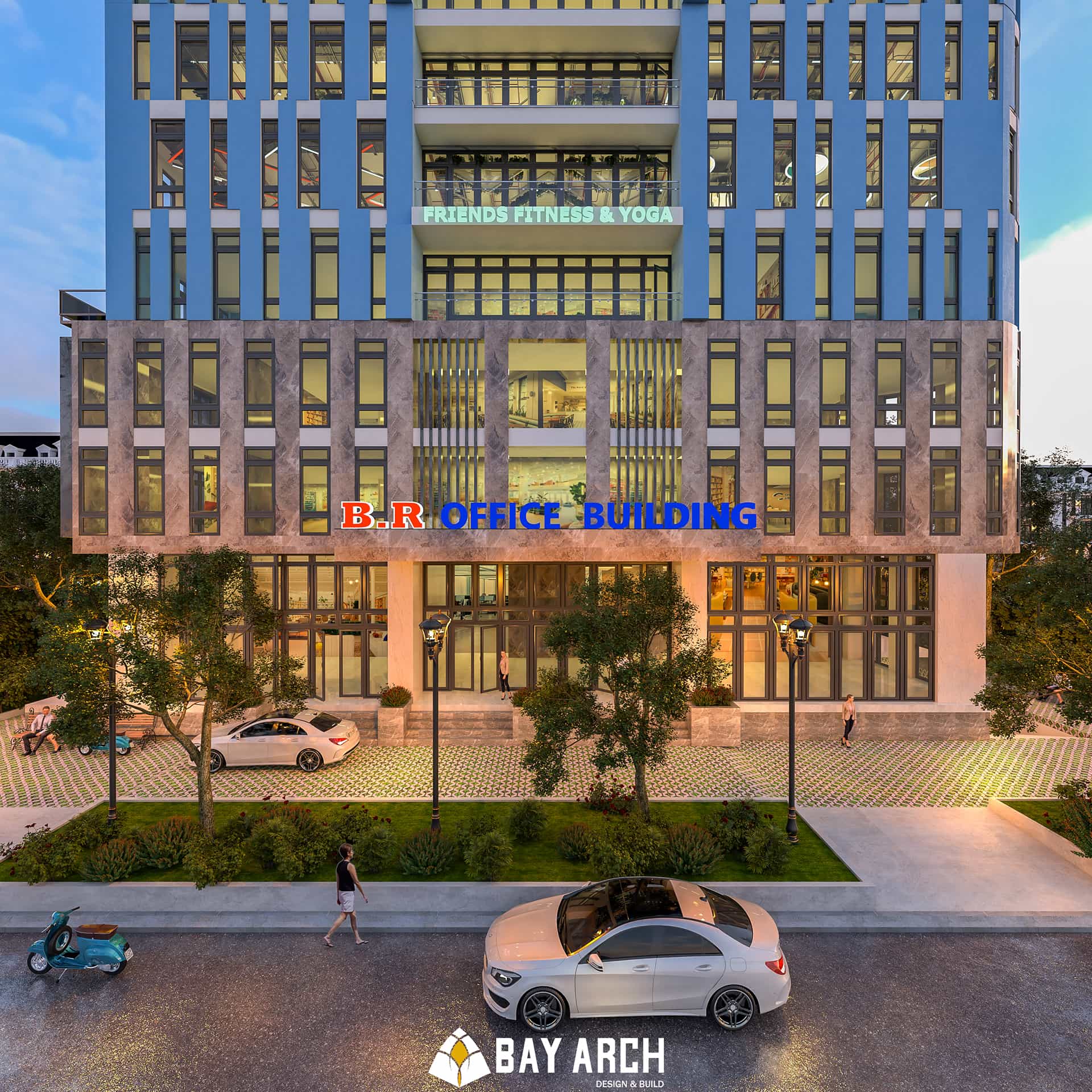 B Rad Building B.R OFFICE BUILDING